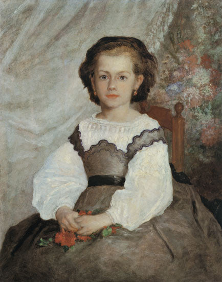 Portrait de Mademoiselle Romaine Lacaux - Pierre-Auguste Renoir