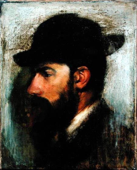 Portrait d'Henri Rouart (1833-1912) - Edgar Degas