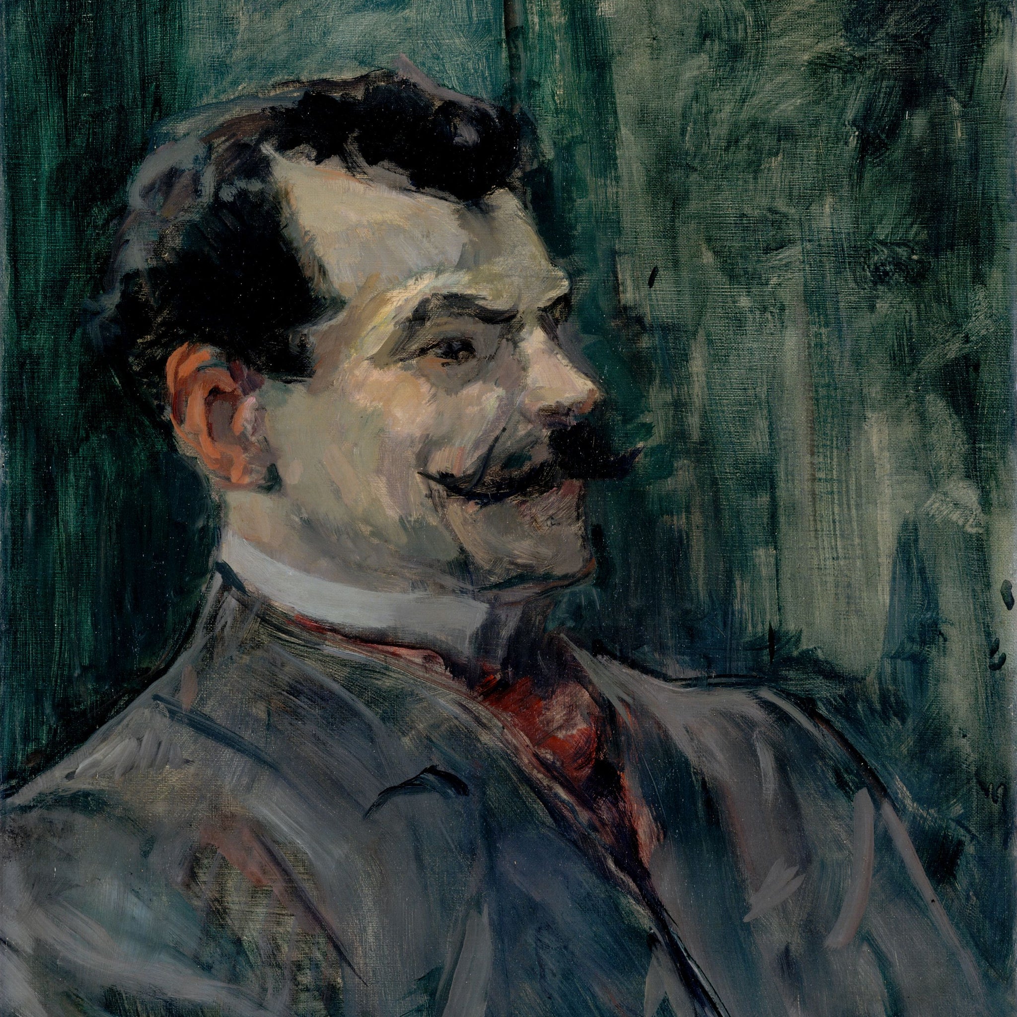 Portrait d'André Rivoire  - Toulouse Lautrec