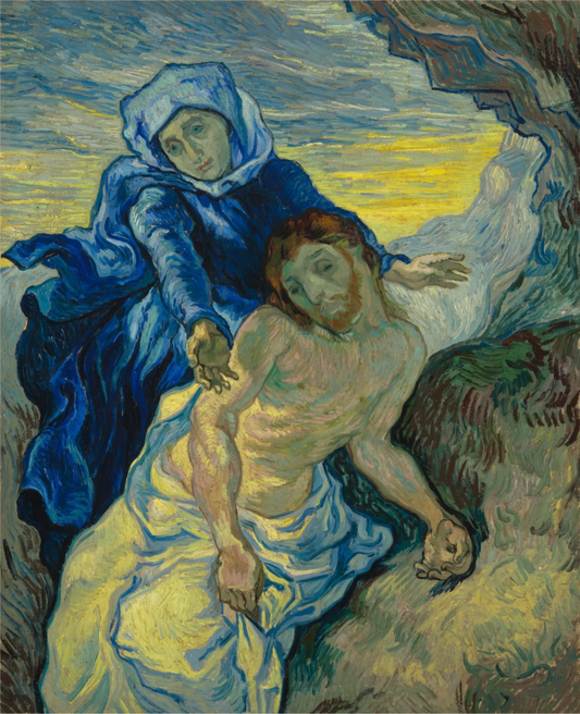 Pieta (d'après Delacroix) - Van Gogh