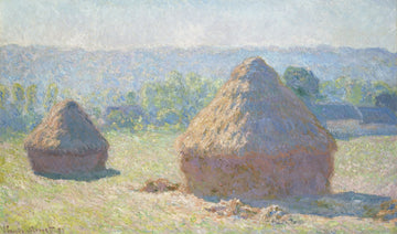 Meules, fin de l'été de Claude Monet