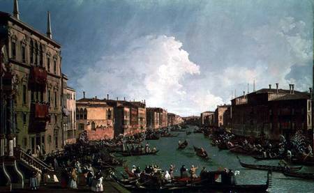 Une régate sur le Grand Canal - Giovanni Antonio Canal