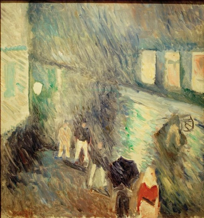 Temps pluvieux près de Kristiania - Edvard Munch