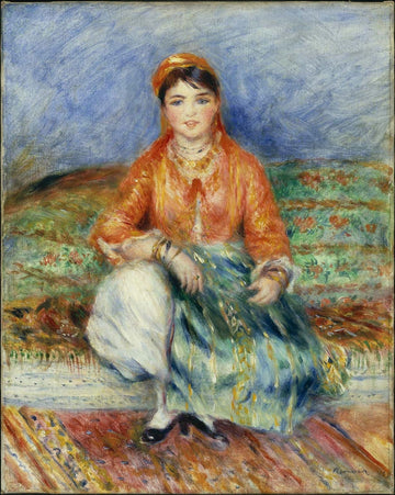 Jeune fille algérienne - Pierre-Auguste Renoir