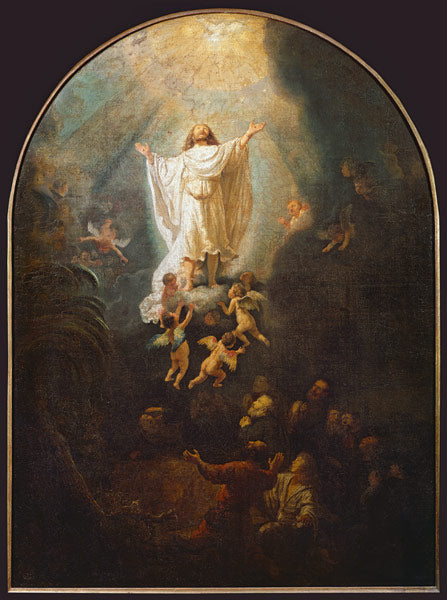 Ascension du Christ 1636 - Rembrandt van Rijn