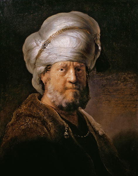 Rembrandt, Portrait d'un Oriental - Rembrandt van Rijn