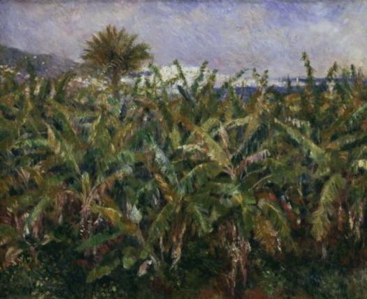 Plantation de bananes - Pierre-Auguste Renoir