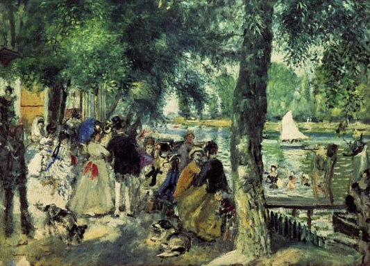 Bain dans la Seine 1869 - Pierre-Auguste Renoir