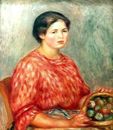 La fruitiere 1900 - Pierre-Auguste Renoir