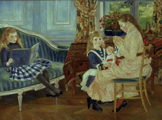 L'après-midi des enfants 1884 - Pierre-Auguste Renoir
