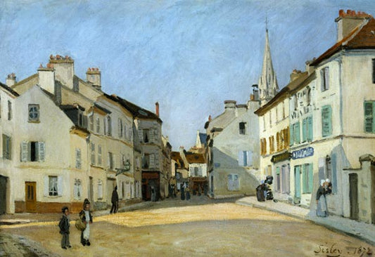 Rue de la Chaussee à Argenteuil - Van Gogh
