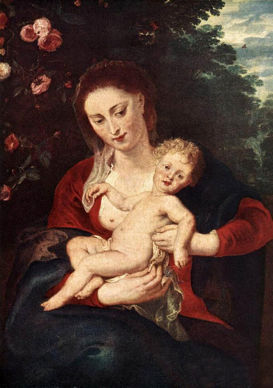 Vierge et enfant - Peter Paul Rubens