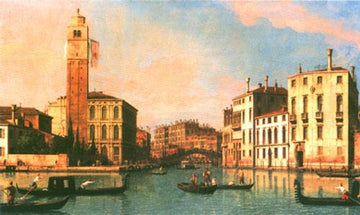 Saint Geremia et Entrée tonne le Cannaregio le - Giovanni Antonio Canal