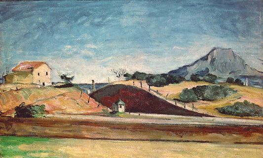 La vue du train - Paul Cézanne