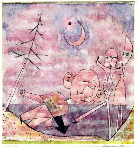 Scène au bord de l'eau - Paul Klee