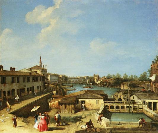 Poches d'air des Dolo - Giovanni Antonio Canal