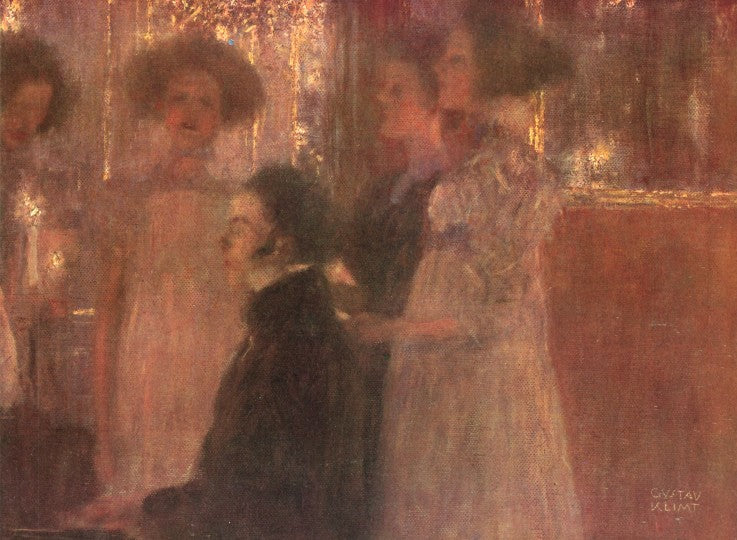 Schubert au piano I - Gustav Klimt
