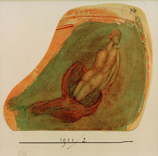 La grâce flottante (dans la Pompéienne) - Paul Klee
