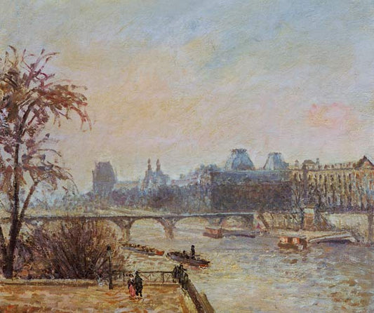 La Seine et le Louvre - Edouard Manet