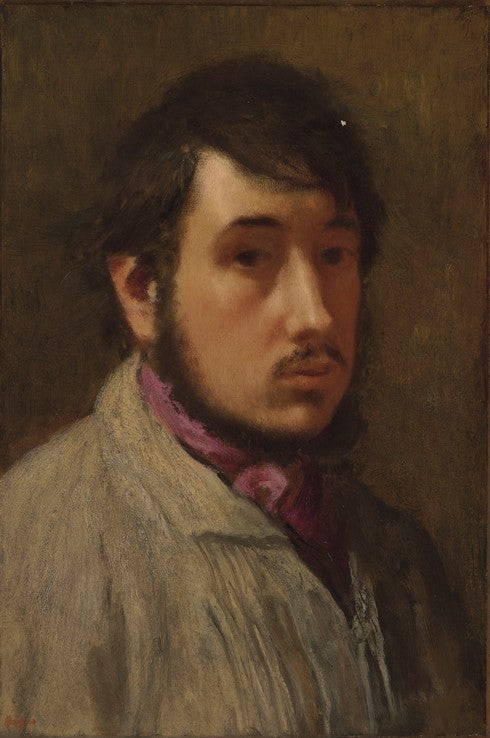 L'auto-portrait - Edgar Degas