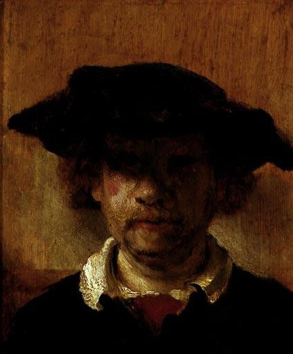 Autoportrait (1650) - Rembrandt van Rijn