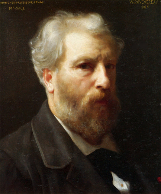 Autoportrait présenté à M. Sage - William Bouguereau