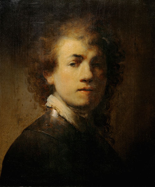 Autoportrait avec Gorget - Rembrandt van Rijn