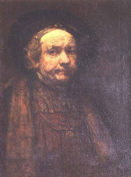Autoportrait d'un vieil homme - Rembrandt van Rijn