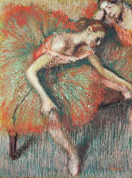 Danseuse assise - Edgar Degas