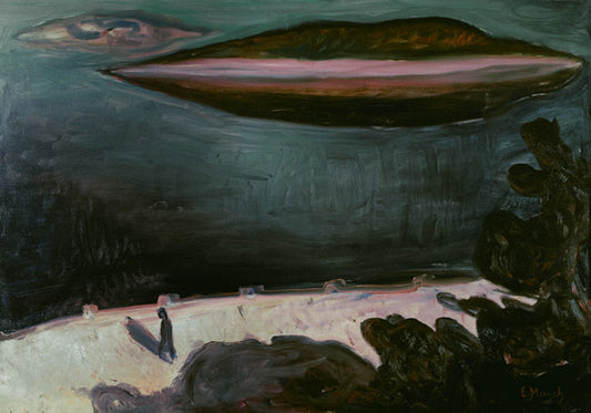 Nuit d'été au fjord d'Oslo - Edvard Munch