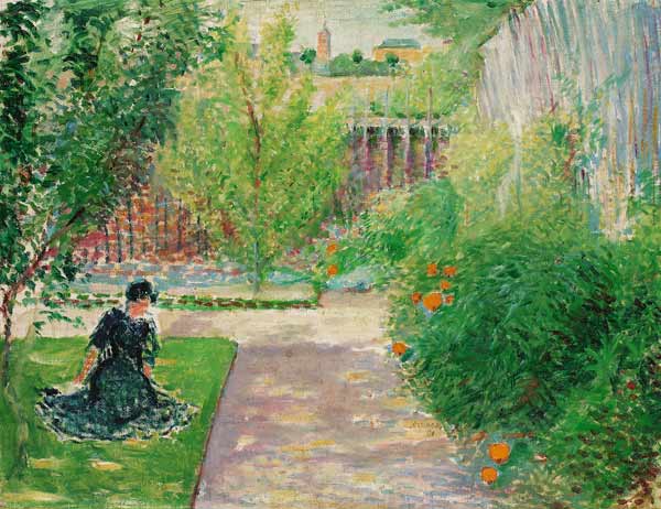 Jardin Sonniger - August Macke