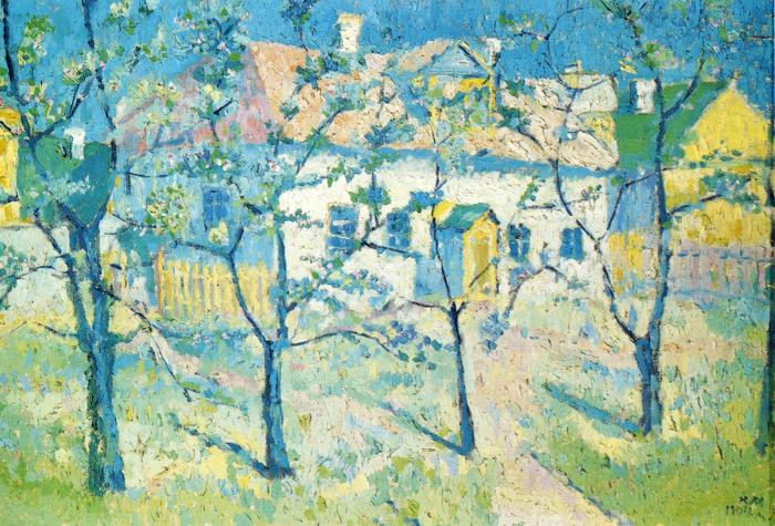 Spring Garden in Blossom - Kazimir Malevich