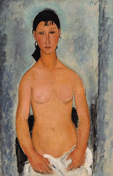 Nu debout (Elvira) - Amedeo Modigliani