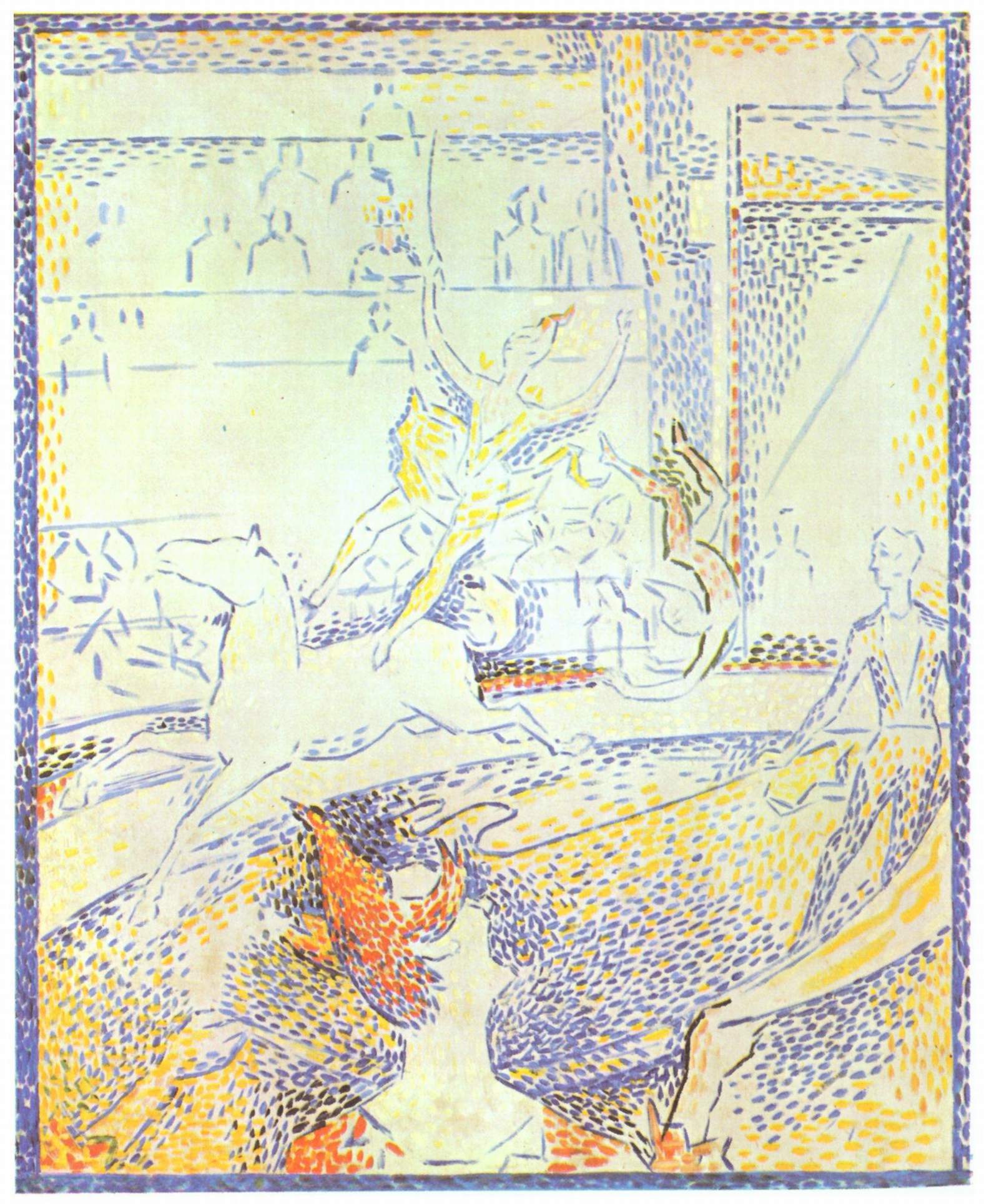 Étude pour "Le Cirque" - Georges Seurat
