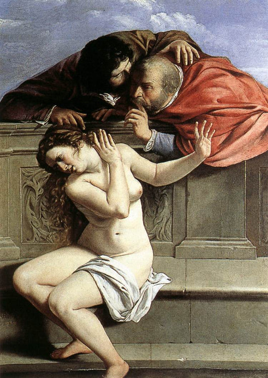 Susanna et les anciens - Artemisia Gentileschi