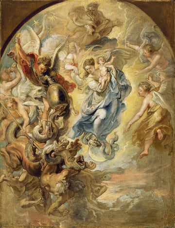 La femme apocalyptique - Peter Paul Rubens