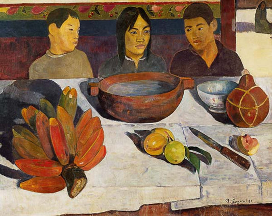 Le repas (Les bananes) - Paul Gauguin