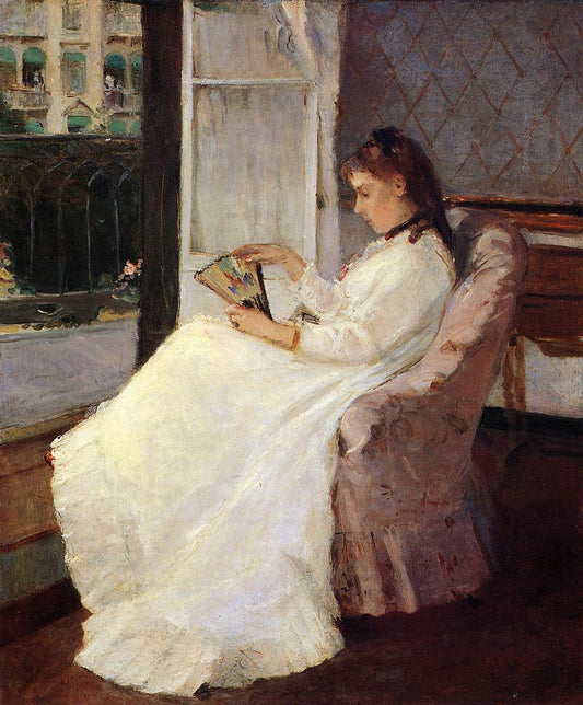 The Artist's Sister at a Window - Berthe Morisot