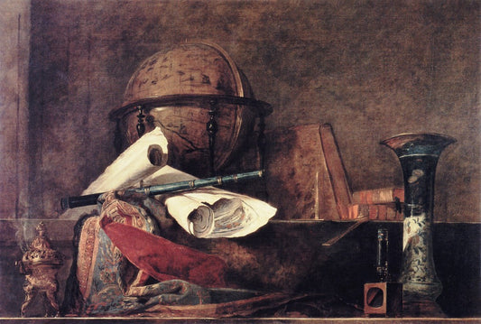 The Attributes of the Sciences - Jean Siméon Chardin