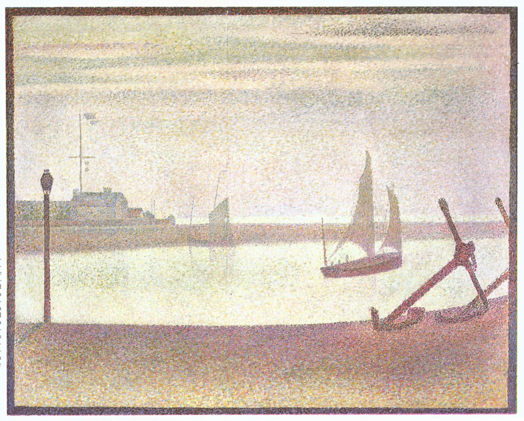 La Manche à Gravelines, le Soir - Georges Seurat