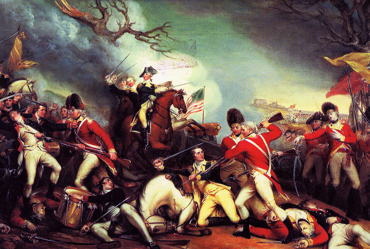 La mort du général Mercer à la bataille de Princeton - John Trumbull