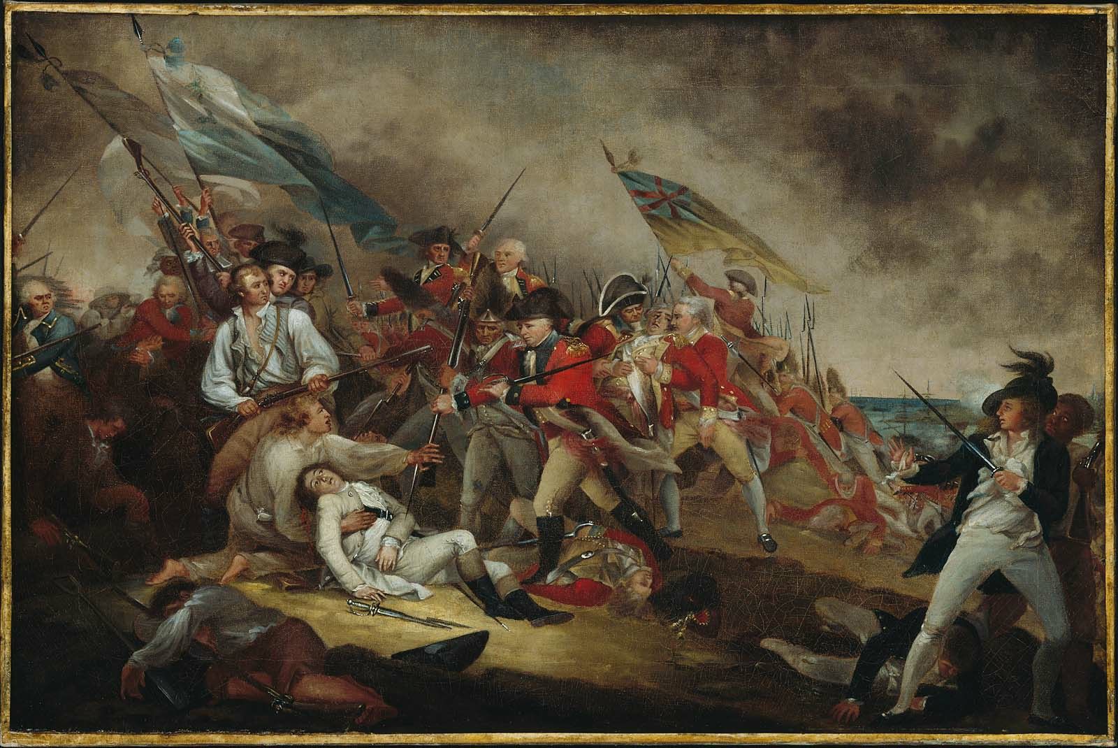 The Death of General Warren at the Battle of Bunker's Hill, June 17, 1775 - John Trumbull
