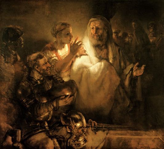 Le reniement de saint Pierre - Rembrandt van Rijn