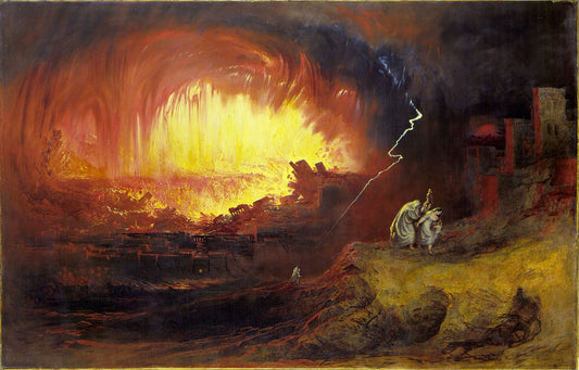 La destruction de Sodome et Gomorrhe - John Martin