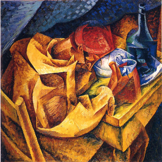 Le buveur - Umberto Boccioni