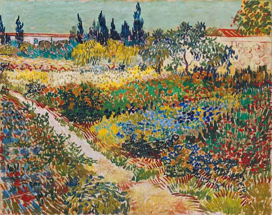 Les jardins d'Arles - Van Gogh