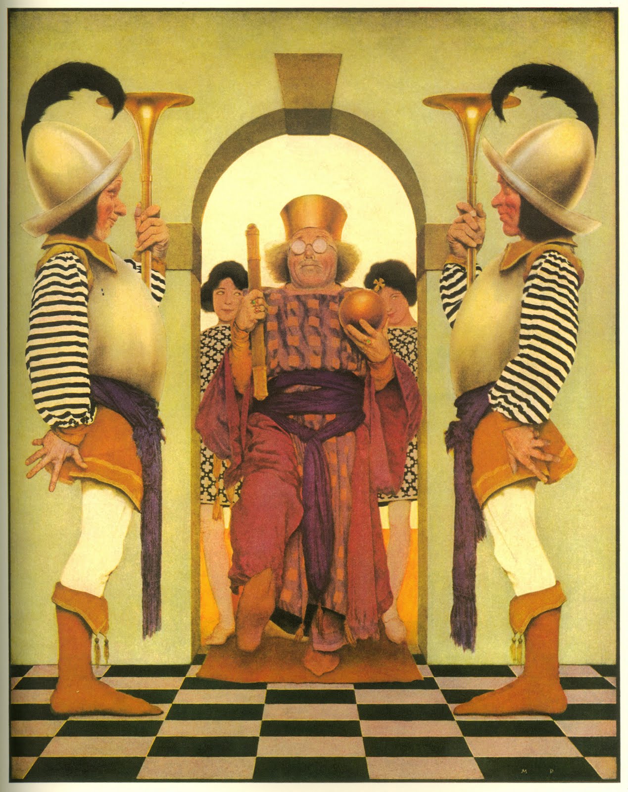 Le Knave of Hearts - Maxfield Parrish