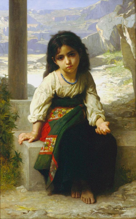 Le petit mendiant - William Bouguereau