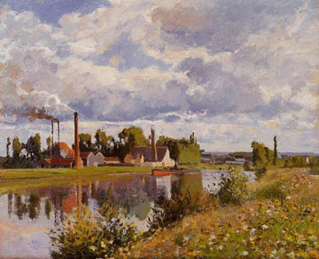 L'Oise près de Pontoise - Camille Pissarro