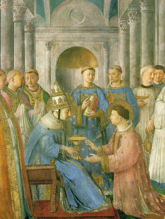 L'ordination de Saint Laurent  - Fra Angelico